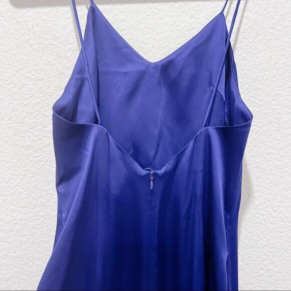 Rosetta Getty Camisole Wide Leg Jumpsuit Blue  Size 0 - Picture 13 of 13